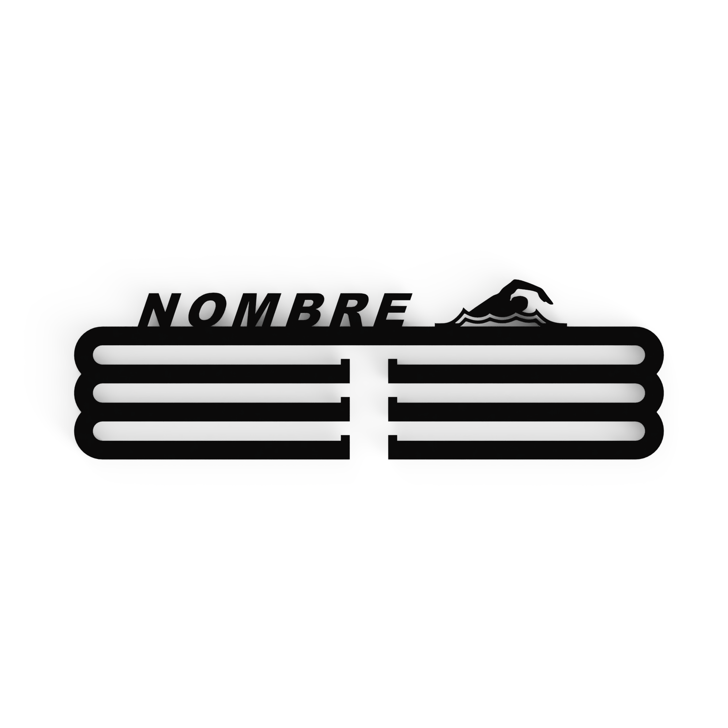 Medallero Natación Personalizado