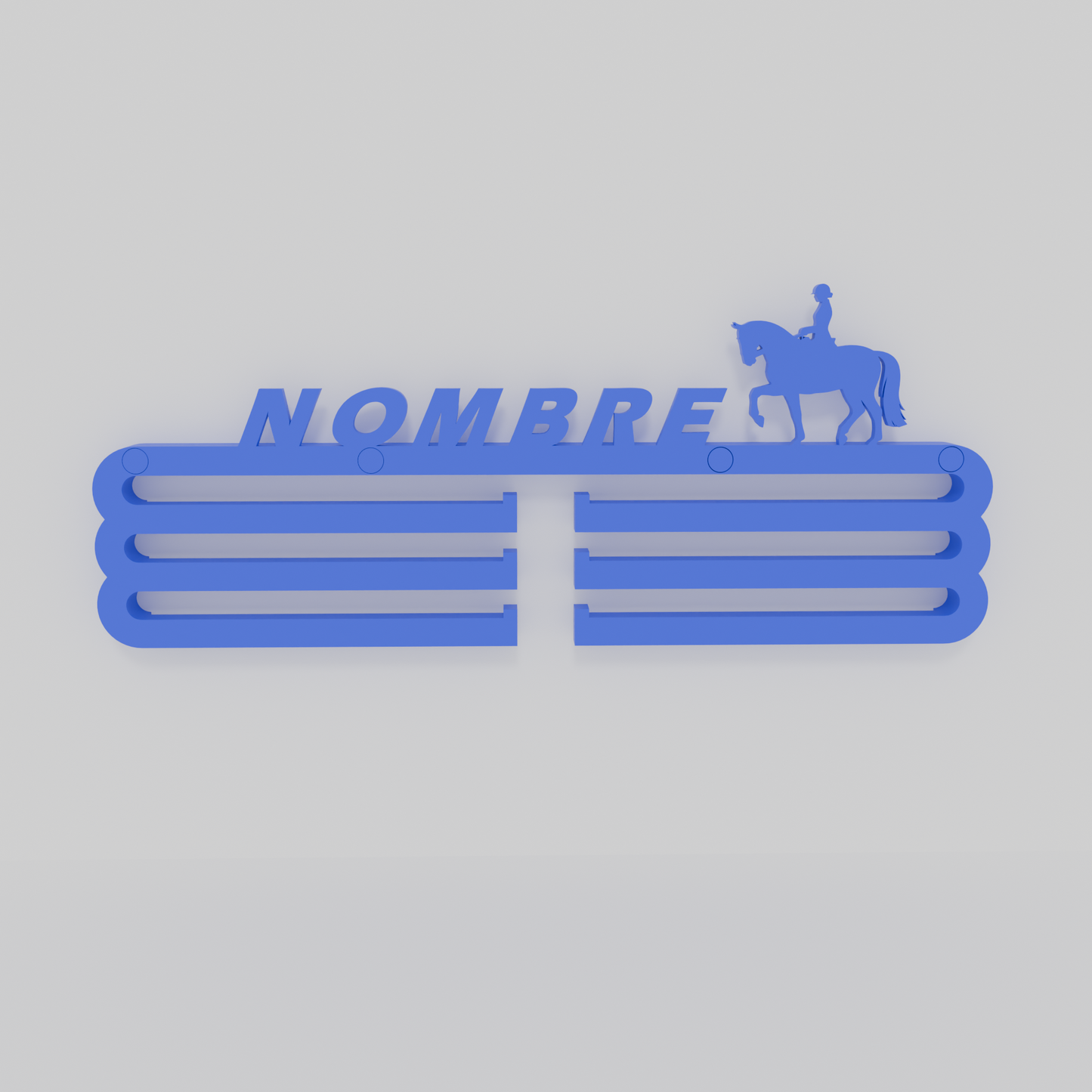 Medallero Equitación Personalizado