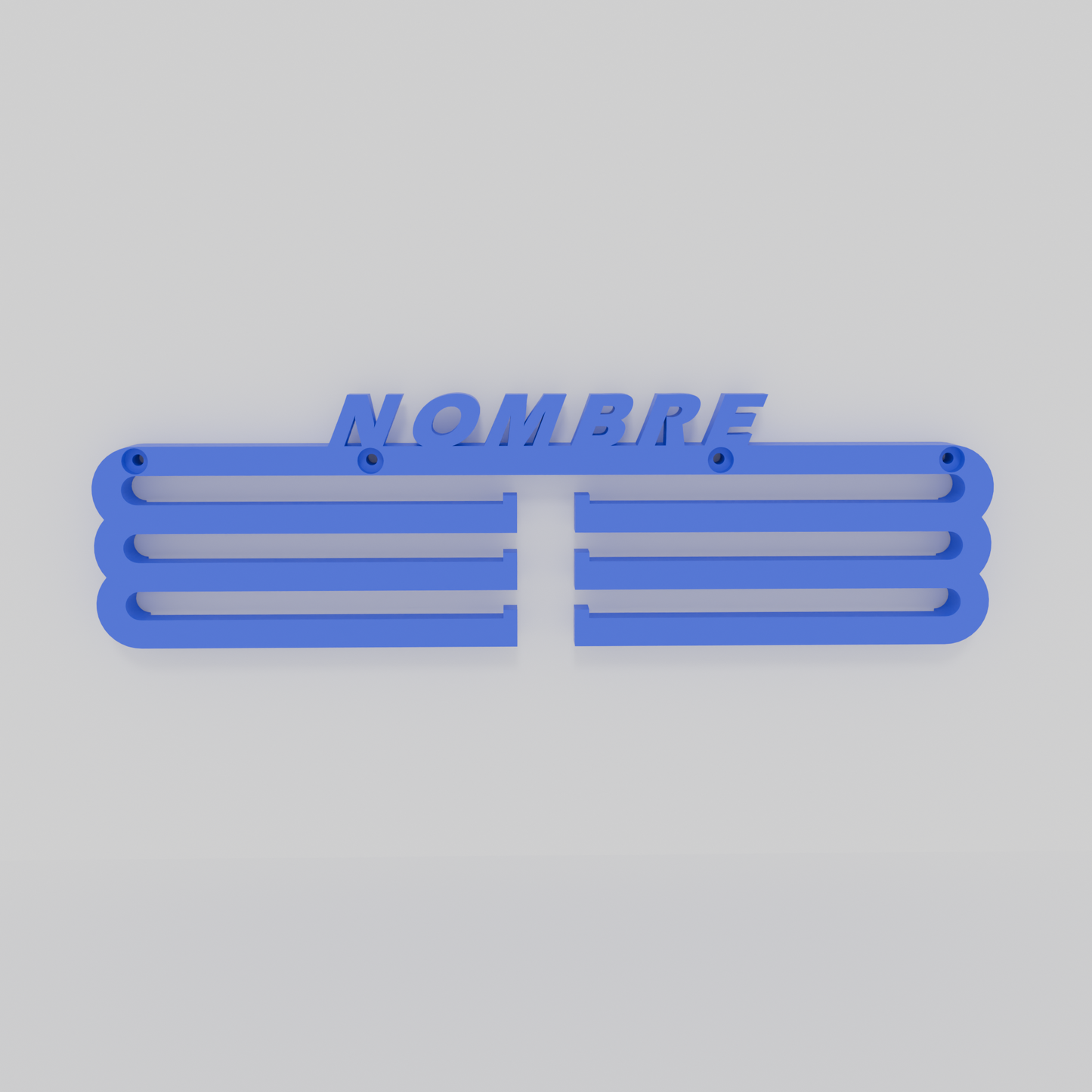 Sólo nombre o texto  personalizado (sin silueta)