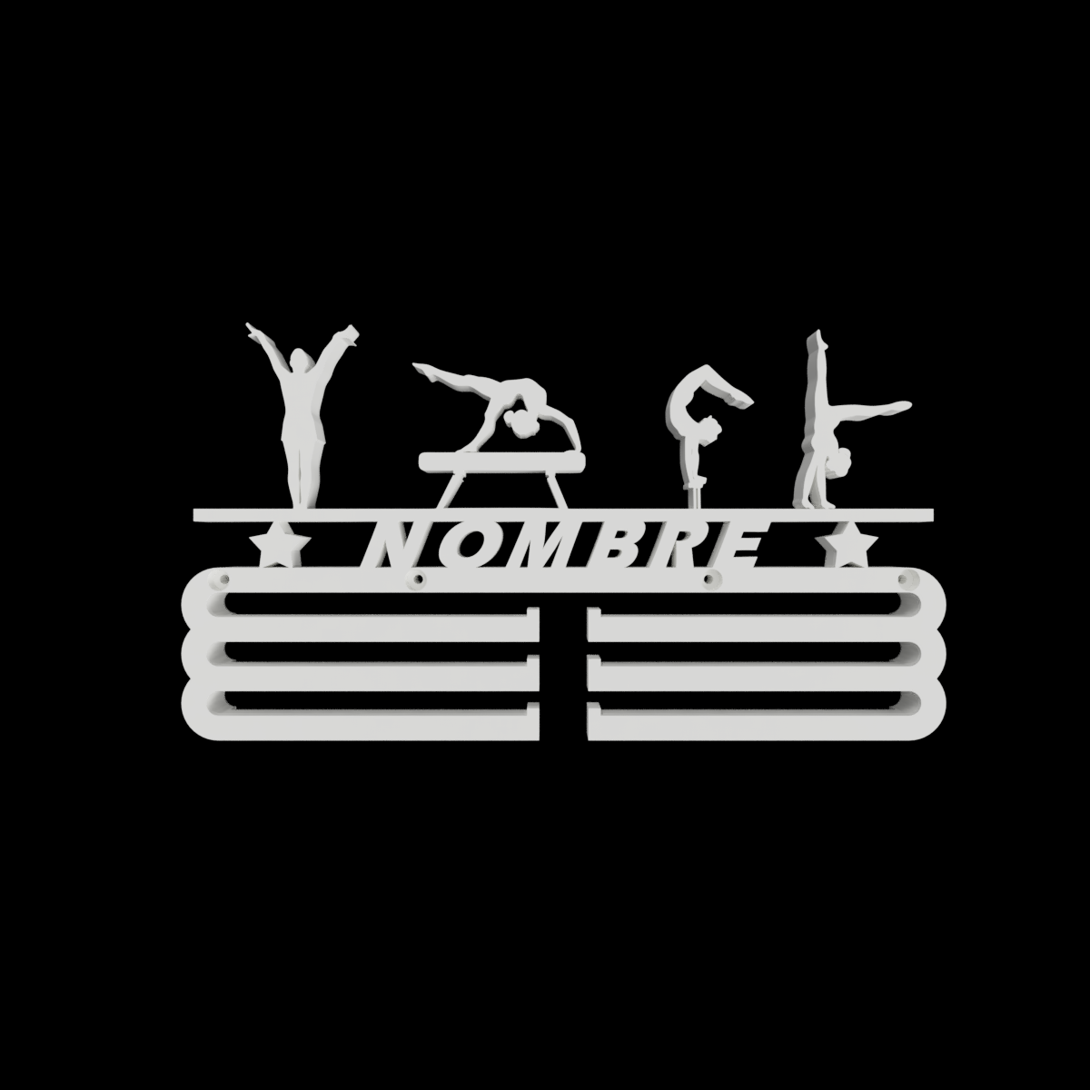 Medallero Gimnasia Personalizado.