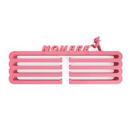 Medallero XL Running Mujer personalizado