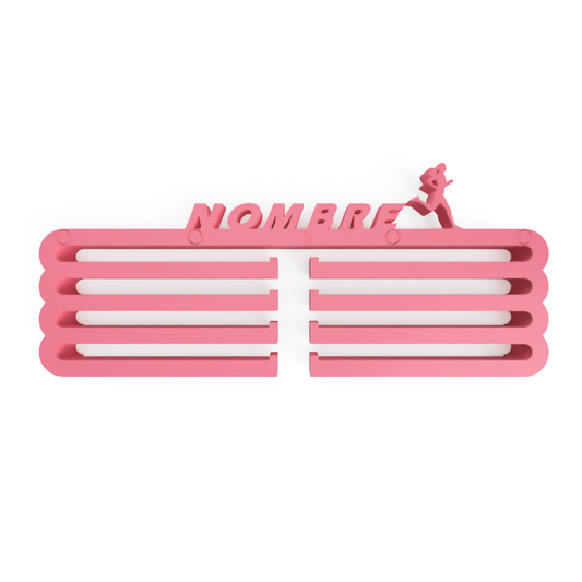 Medallero XL Running Mujer personalizado