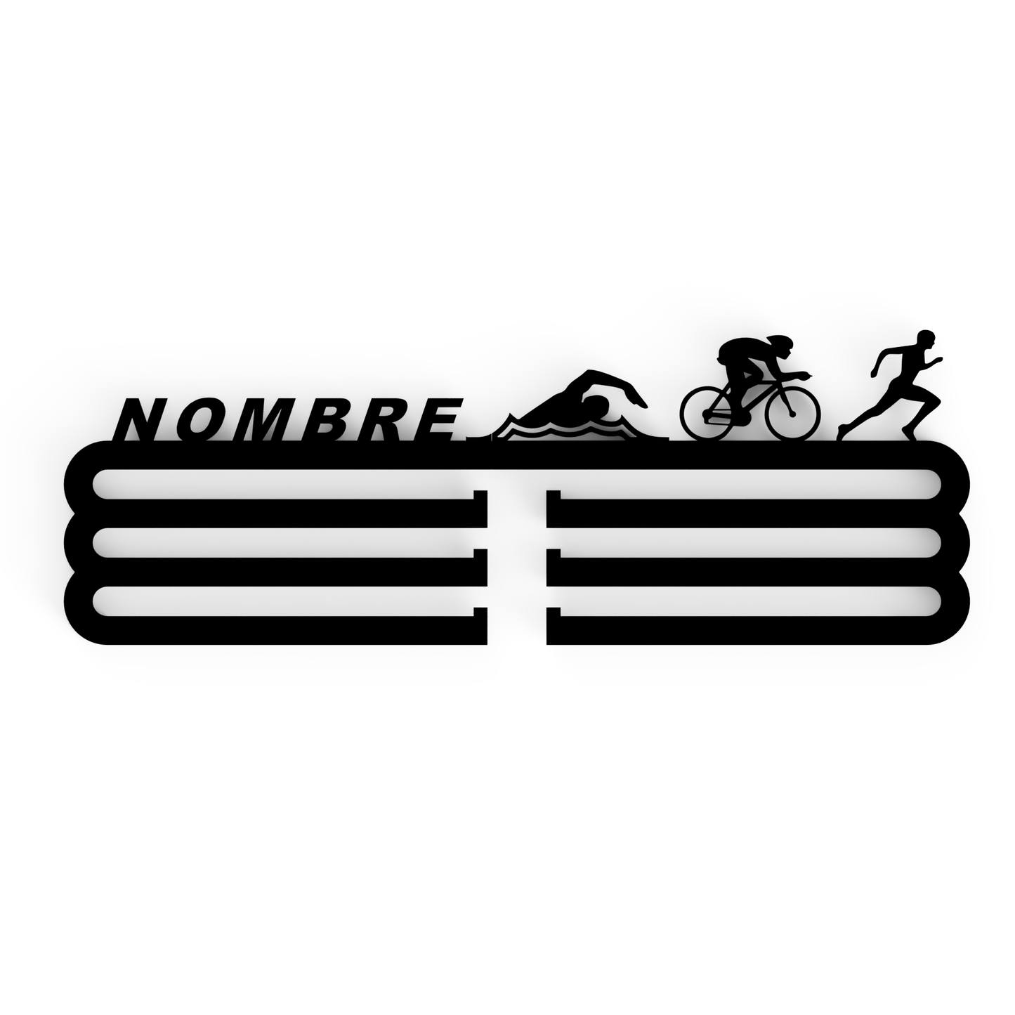 Medallero Triatlón Personalizado