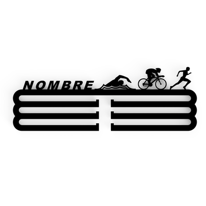 Medallero Triatlón Personalizado