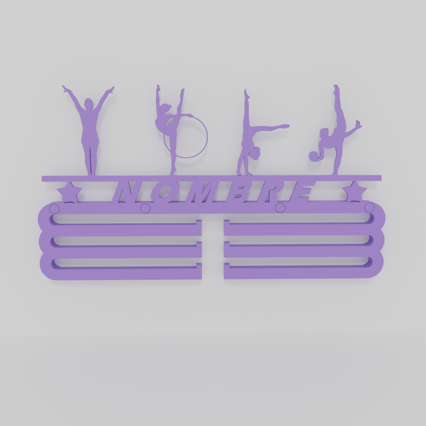 Medallero Gimnasia Rítmica Personalizado.