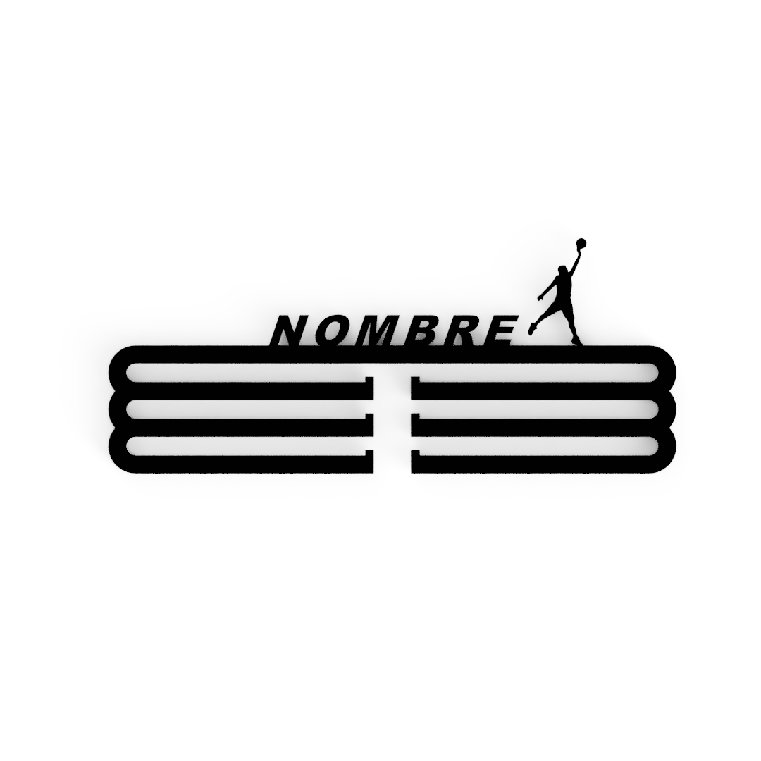 Medallero Basquetbol Hombre Personalizado