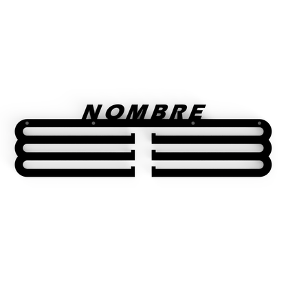 Sólo nombre o texto  personalizado (sin silueta)