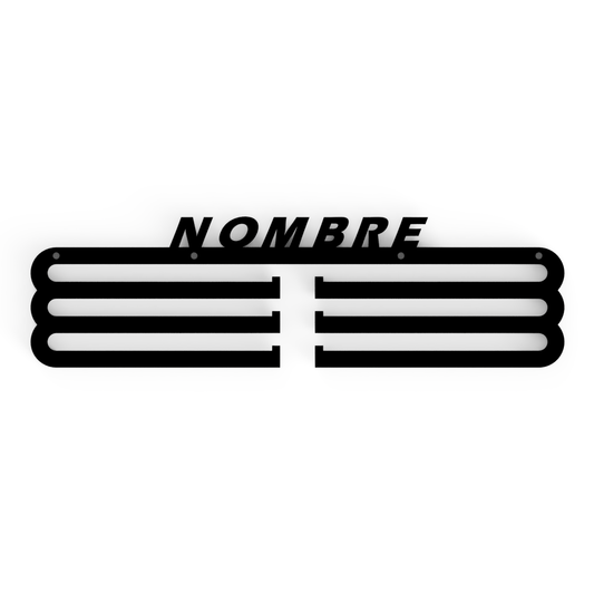 Sólo nombre o texto  personalizado (sin silueta)