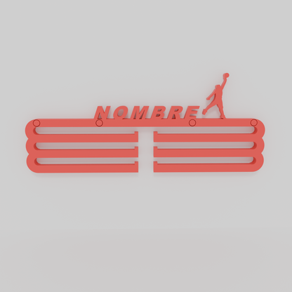 Medallero Basquetbol Hombre Personalizado