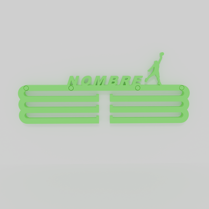 Medallero Basquetbol Hombre Personalizado