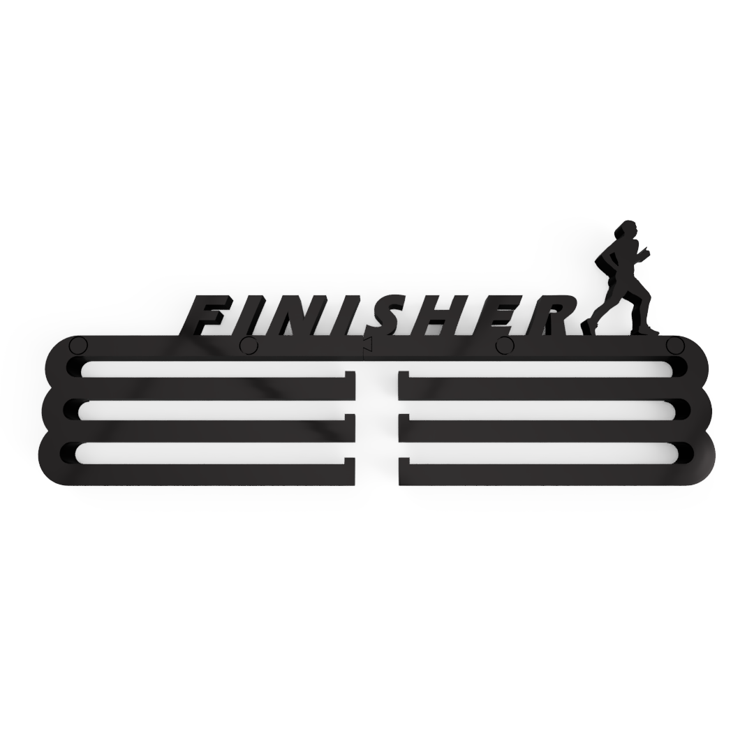 Medallero Finisher silueta