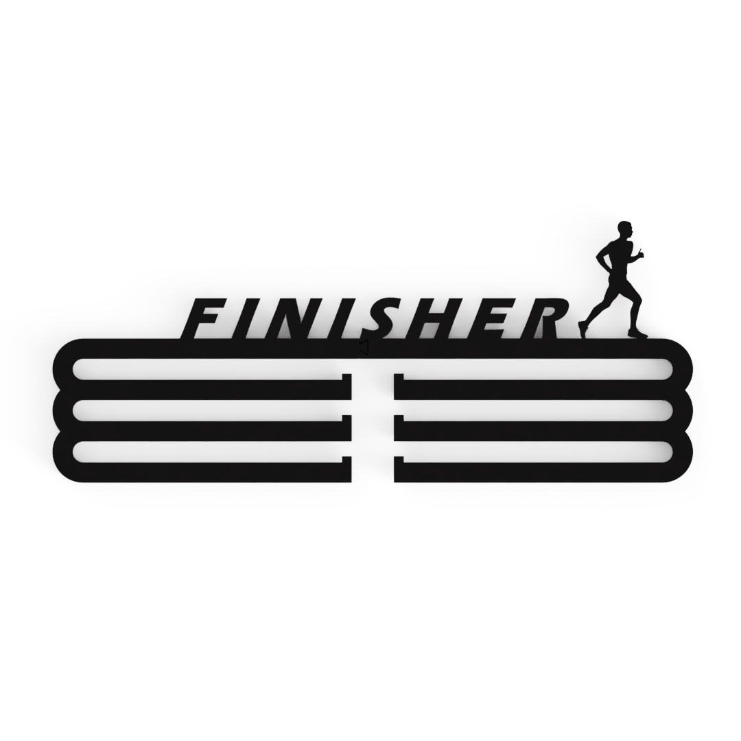Medallero Finisher silueta