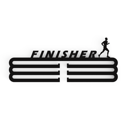 Medallero Finisher silueta