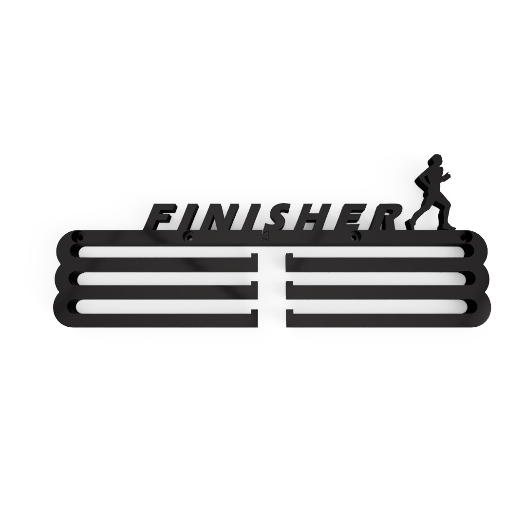 Medallero Finisher silueta
