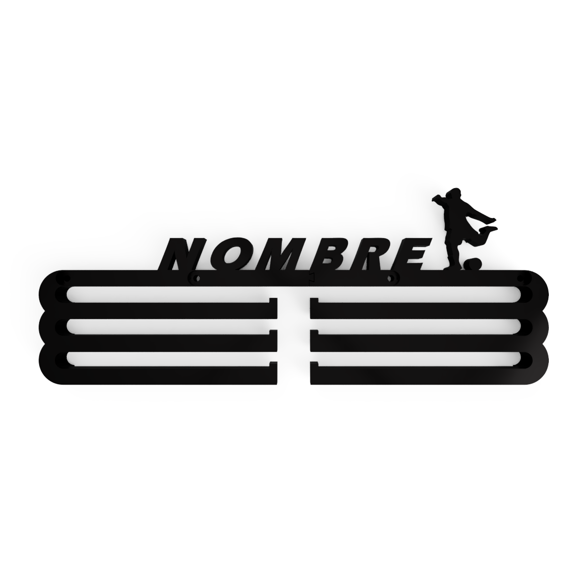 Medallero Fútbol personalizado
